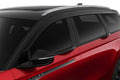 Low Profile Ventvisor Deflector Smoke Outside Mount 6 Piece For 2024-2025 Nautilus Husky Liners