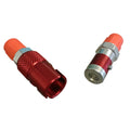 Quick Disconnect Brake Fitting Aluminum Red