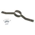 BMR 79-03 Fox Mustang Driveshaft Safety Loop - Black Hammertone
