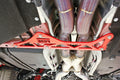BMR 16-17 6th Gen Camaro Aluminum Driveshaft Tunnel Brace - Red