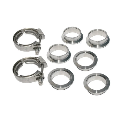 1.5 in V-band - 8 piece set (2C 3M 3F) QR