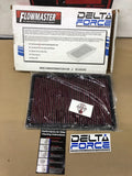 Delta Force Performance Panel Air Filter Fits 2002-2024 Ram 1500 And 2003-2018 2500/3500 Trucks With V6 & V8 Gas Engine With Factory Flat Panel Style Filter Flowmaster
