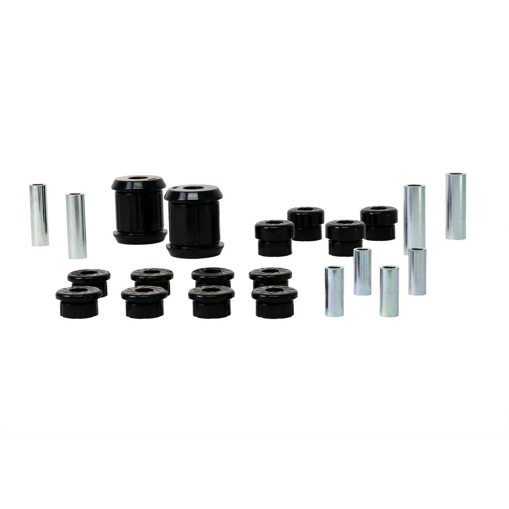 Control arm - upper and lower bushing 14 Bushings 8 Tubes Grease