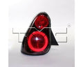 LH TAILLAMP ASSY COMBINATION LAMP CHEVROLET MONTE CARLO 20002005