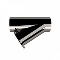 QTP 4in Weld-On QTEC Exhaust Cutout Y-Pipe