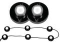 ANZO Bed Rail Lights Universal LED Heavy Duty 6 Pod LED Bed Rail/Rock Crawler Lighting
