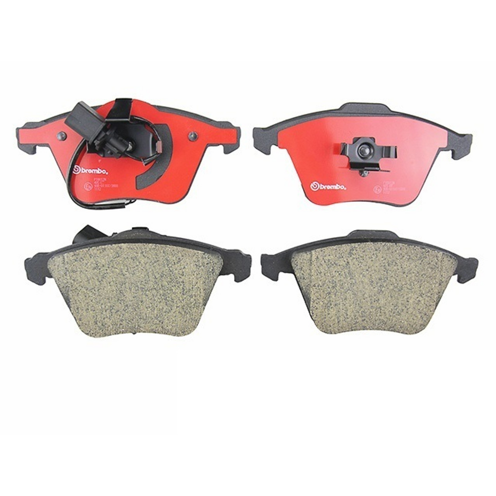 Brembo 07-13 Mazda 3/08-11 Saab 9-3/10-11 9-3X5 Front Premium NAO Ceramic OE Equivalent Pad