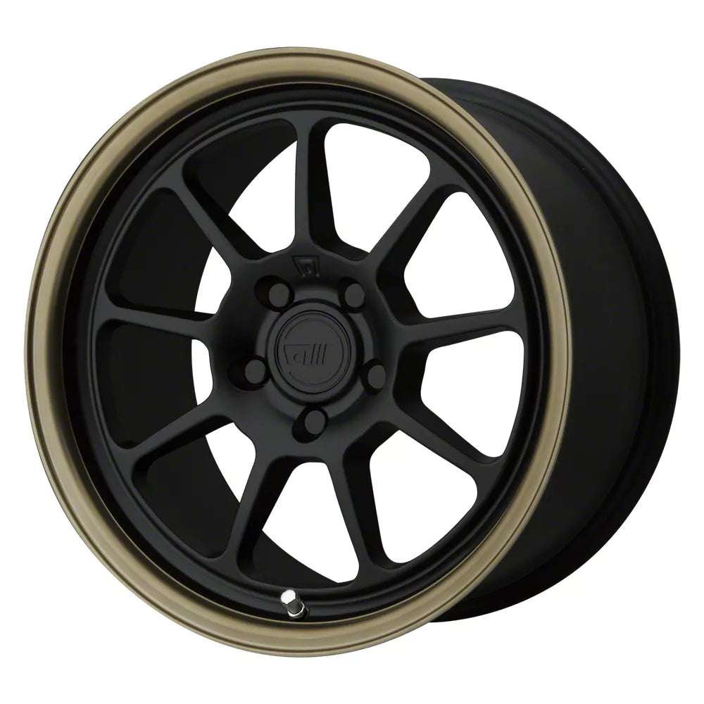 MR135 18X9.5 5X120 M-BLK BRZ-LP 45MM