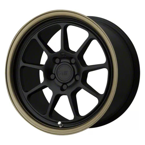 MR135 18X9.5 5X4.5 M-BLK BRZ-LP 15MM