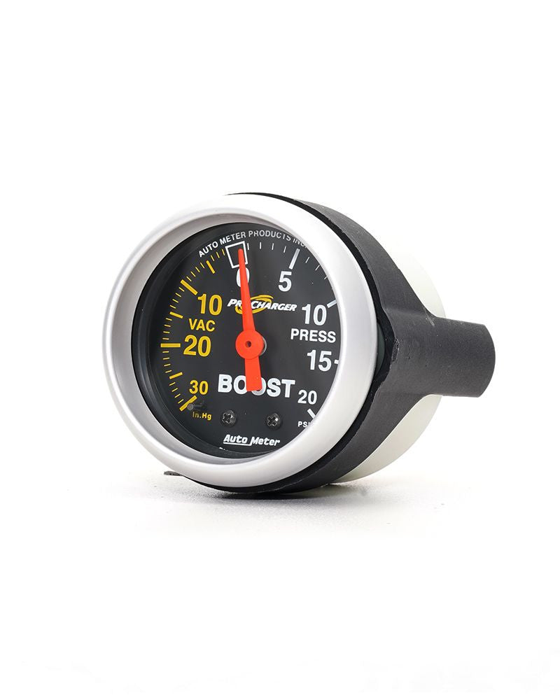 Procharger black gauge