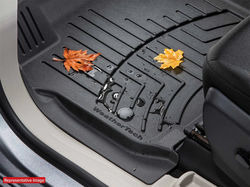 WeatherTech 24-26 Hyundai Santa Fe 2nd Row Rear FloorLiner HP - Tan