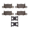 DFC 10-23 Porsche Panamera Rear 5000 Advanced Low Metallic Brake Pads and Hardware Kit