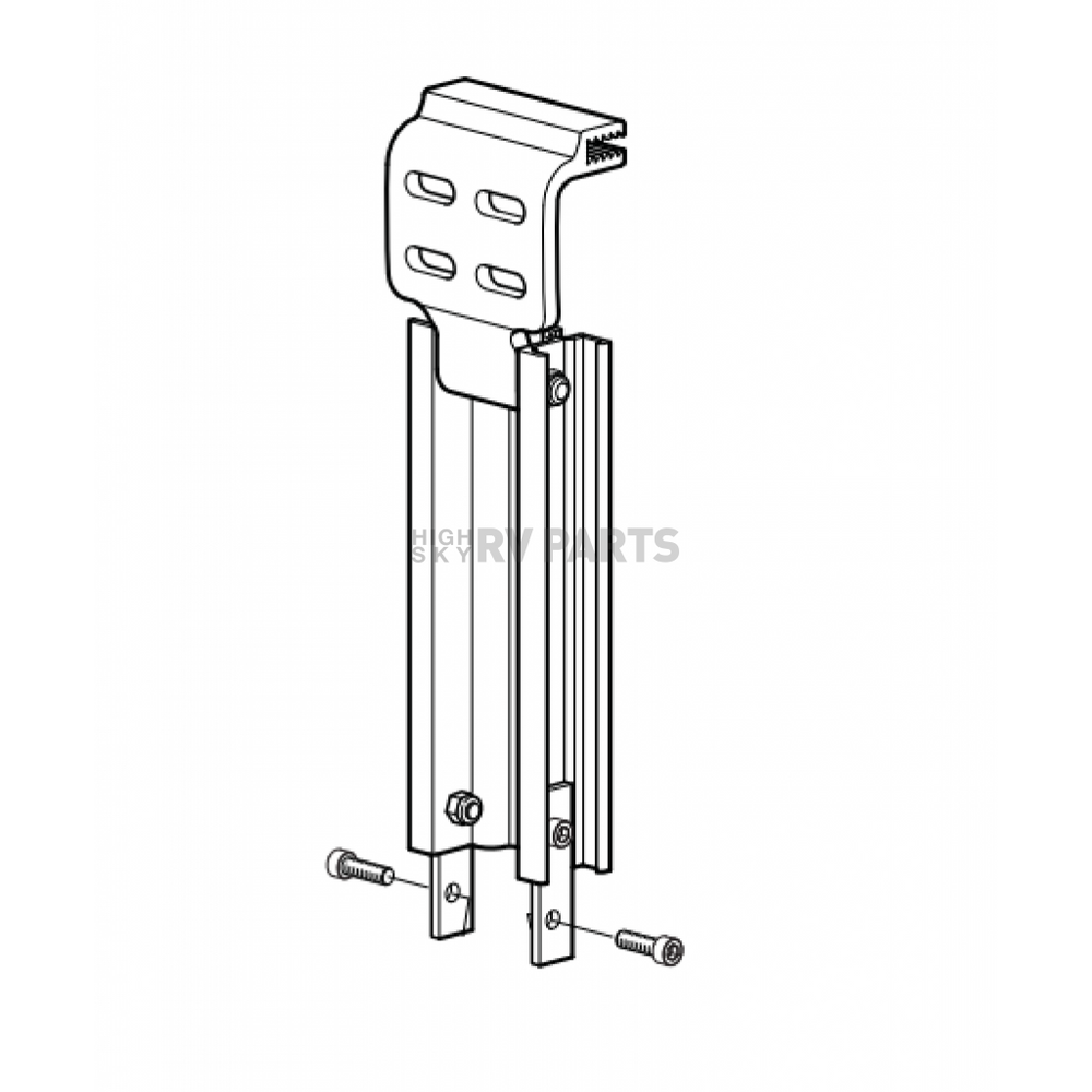 KIT AM RAIL EXTENSION W