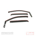 Westin 2007-2018 Toyota Tundra Double Cab Wade Slim Wind Deflector 4pc - Smoke