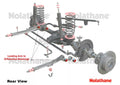 Leading arm - to diff bushing 4 Shell Bushings 4 Tubes Install Guide Grease