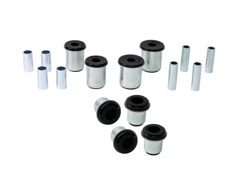 Control arm - upper and lower 8 Shell Bushings 8 Tubes Grease