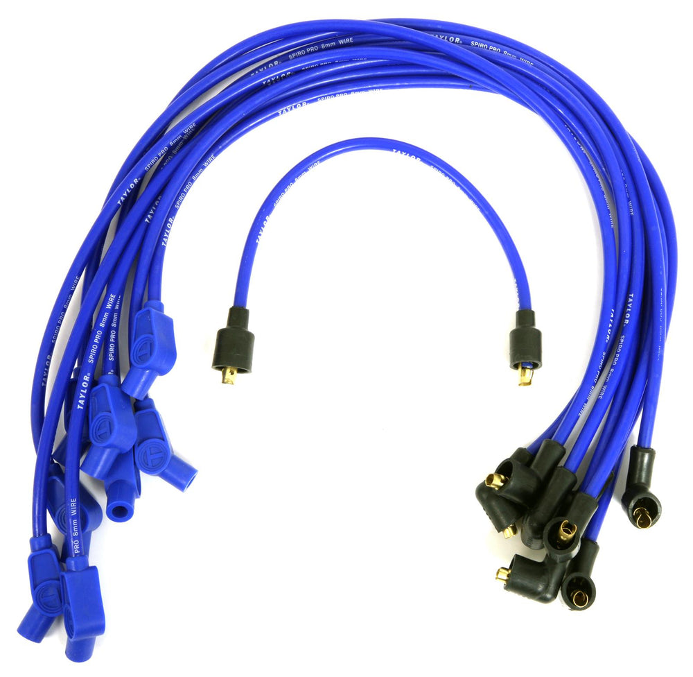 8mm Spiro-Pro custom 8 cyl blue