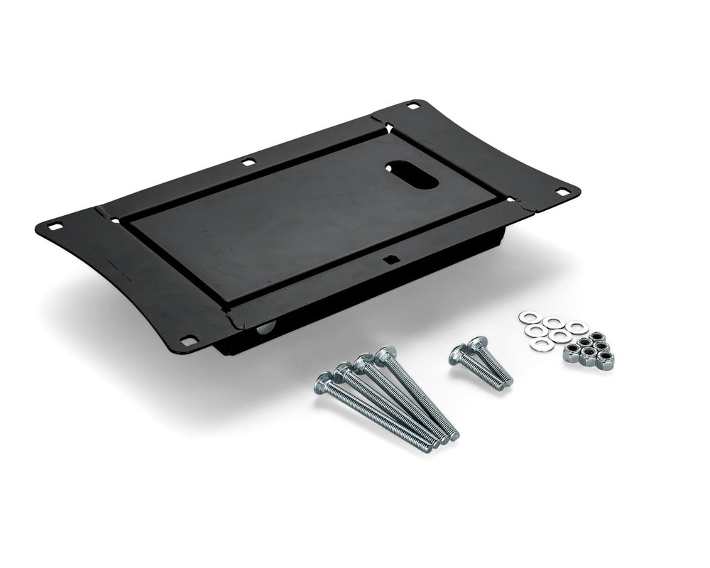 RECESSED MOTORCYCLE WHEEL CHOCK