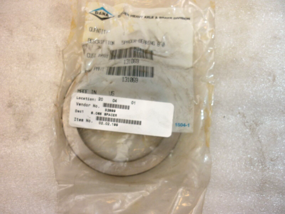 SPACER - BEARING 8.0