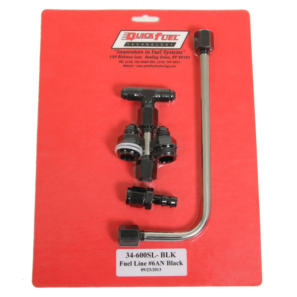 Fuel Line #6AN Silver