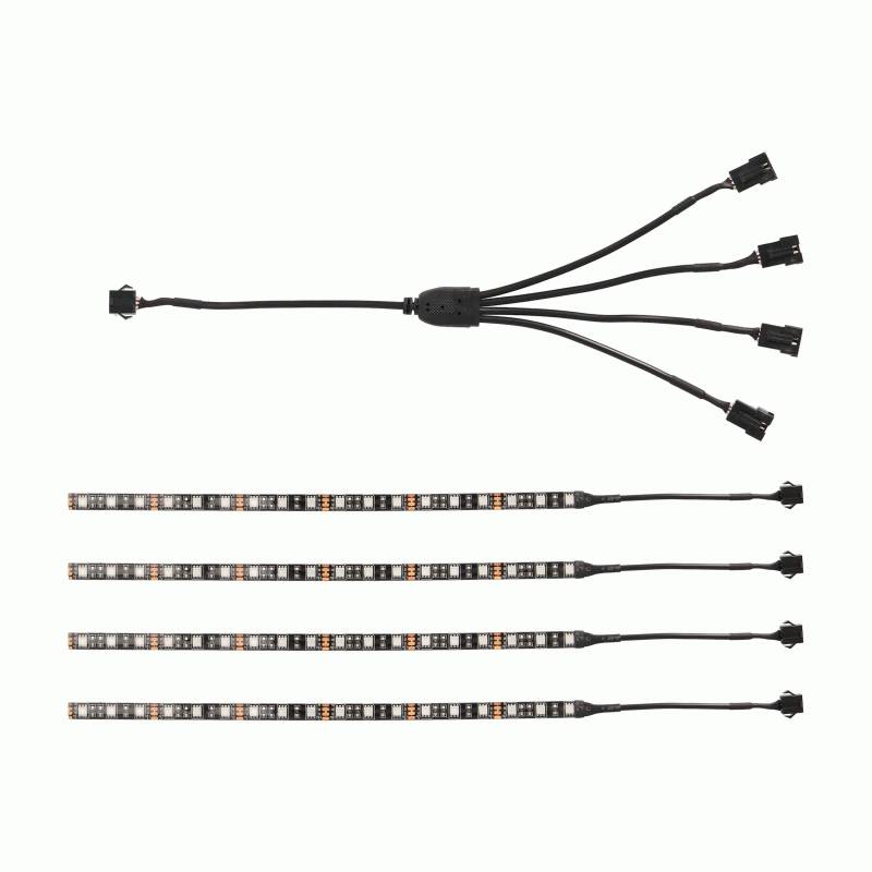 RGB LED INTERIOR KIT W 2 REMOTE TYPES