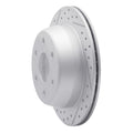 DFC 99-07 Chevrolet Silverado 1500 Rear Right Drilled & Slotted Geoperformance Rotor