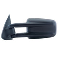 9906 GM SILBERADO/SIERRA FULL SIZE lH MANUAL FOLDAWAY OE MIRROR BLK WITH BLIND SPOT EXTENDABLE