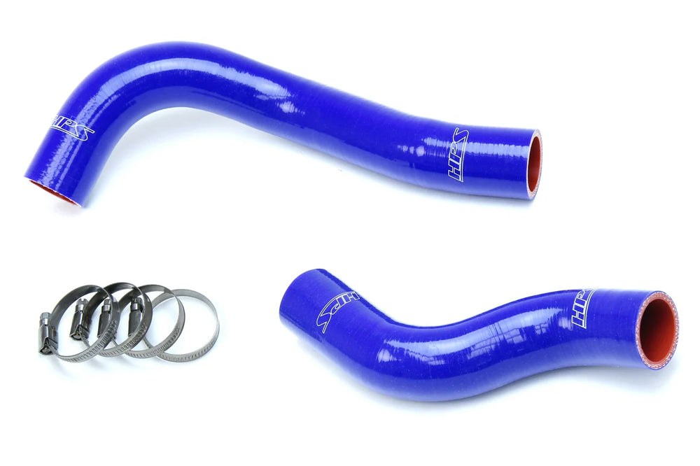 HPS Performance Blue Reinforced Silicone Radiator Hose Kit Coolant for Lexus 15-18 RCF V8 5.0L