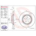 Brembo 13-18 Volvo S60/16-18 Volvo S60 Cross Country/15-16 Volvo XC70 Front UV Coated Rotor