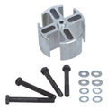 Moroso 05-10 Chrysler 5.7L (w/Stock Intake) Air/Oil Separator Catch Can - Small Body - Billet Alum