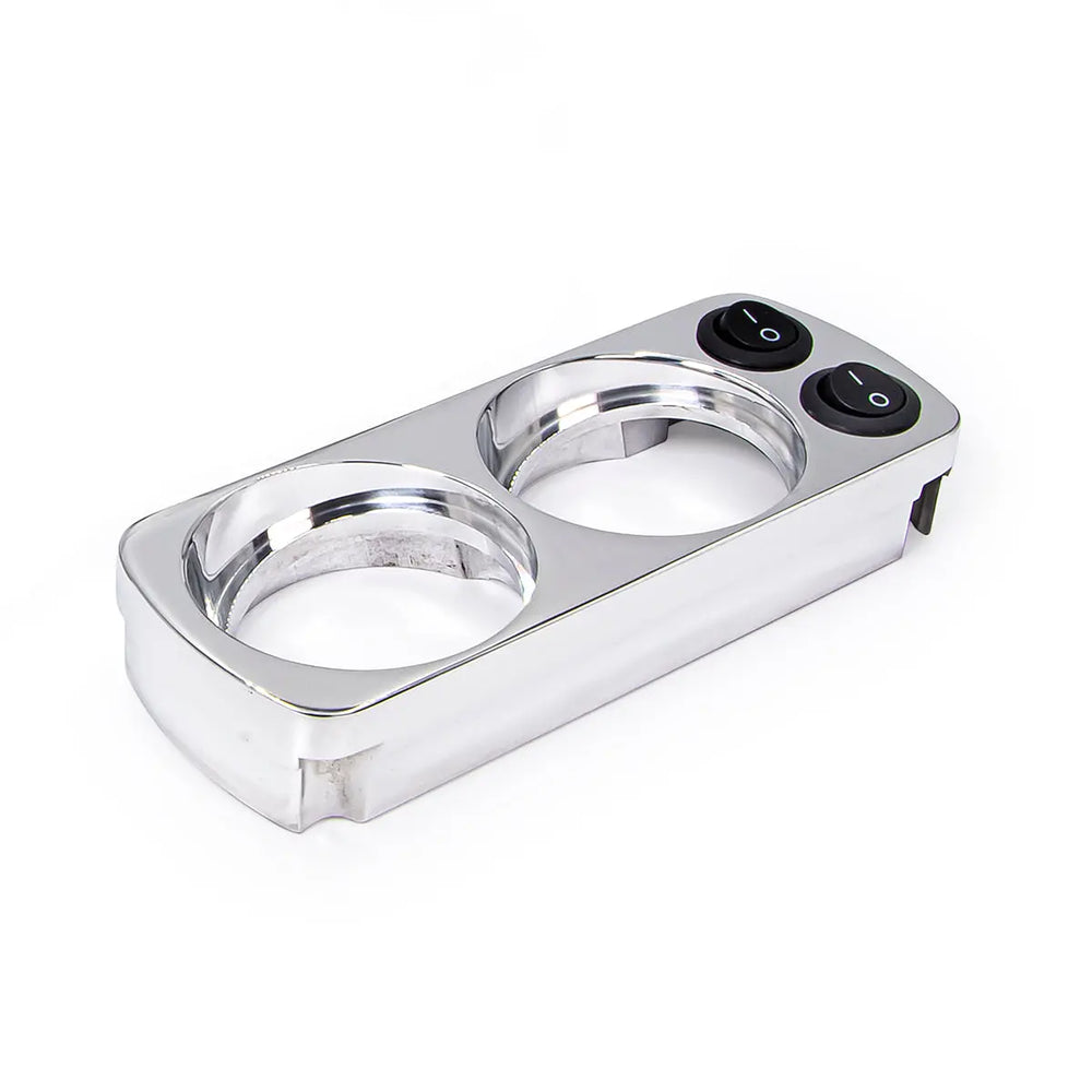 2G OH GAUGE MOUNT POLISHED W/ SWITCH
