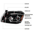 HALO LED PROJECTOR HEADLIGHT GLOSS