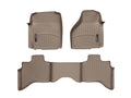 WeatherTech Tan Front and Rear Floorliners Fits -20-13 Ram 1500 454651-452162