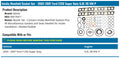 MAHLE Original Ford E-350 Club Wagon 05-04 Intake Manifold Installation Kit