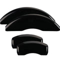 Set Of 4 Caliper Covers No Engraving Classic Caliper Covers Black Finish Silver Characters 2020-2024 Lincoln Aviator MGP Caliper Covers