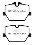 EBC Racing 2020+ Toyota GR Supra 2.0T/3.0T (w/13.6in Rear Rotor) RP-X Race Rear Brake Pads