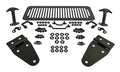 Hood Appearance Set With Vent Cover, Hinge Set, Catch Kit, Windshield Tie Down Kit, Hardware Matte Black Powder Coat Finish Stainless Steel Construction RT Off Road