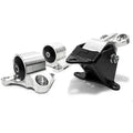 Innovative 98-02 Honda Accord F/H-Series Black Steel 85A Bushing Front Mount / F&H Series Trans