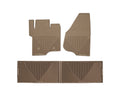 WeatherTech 11 Ford F250/F350/F450/F550 Front and Rear Rubber Mats - Tan