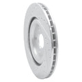 DFC 17-25 Audi A8 Rear Right Drilled & Slotted Silver Brake Rotor