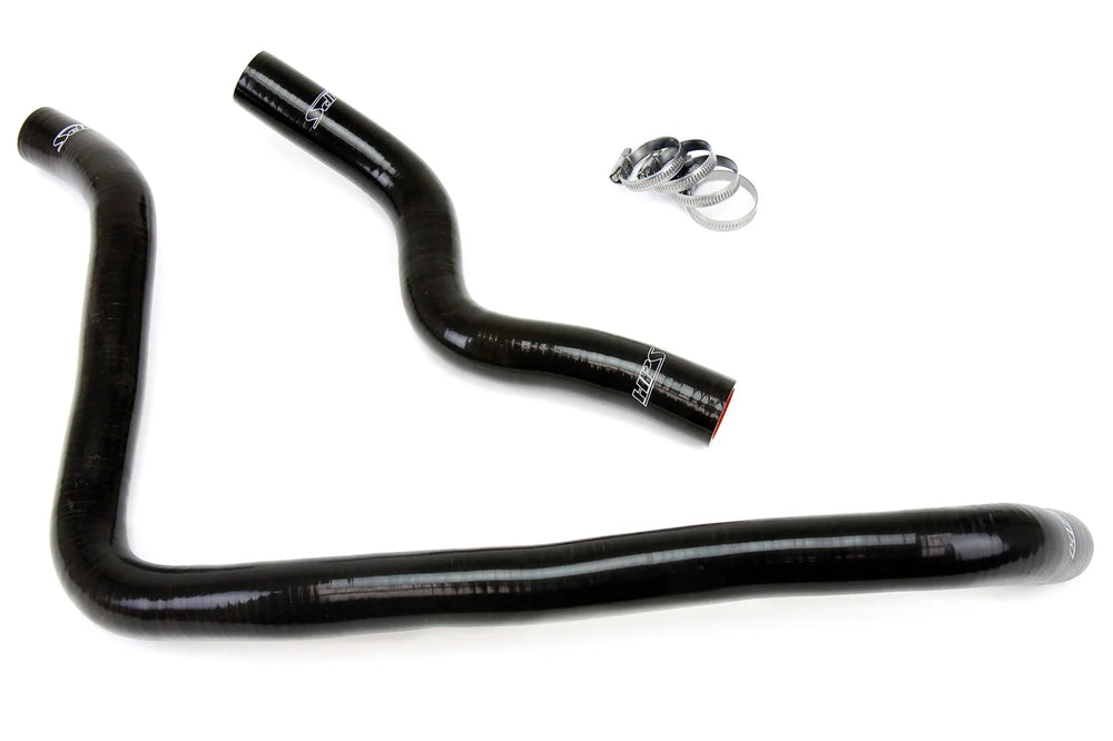 HPS Performance Reinforced Black Silicone Radiator Hose Kit Coolant for Honda 98-02 Accord 2.3L 4Cyl