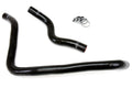 HPS Performance Reinforced Black Silicone Radiator Hose Kit Coolant for Honda 98-02 Accord 2.3L 4Cyl