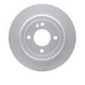 R1 12-25 Dodge Attitude (Mexico) Rear Right Drilled & Slotted Black Brake Rotor