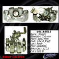 Centric Semi-Loaded Brake Caliper - Rear Right