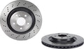 Brembo 15-16 Mercedes-Benz SL400/17-18 SL450/13-18 SL550 Rear Premium UV Coated OE Equivalent Rotor