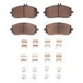 R1 -25 Mercedes-Benz EQB 350 Front Euro Ceramic Pads & Hardware Kit