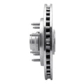 DFC 97-04 Ford F-250 2WD (Excl Super Duty) Front Left Drilled & Slotted Silver Brake Rotor
