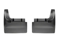 WeatherTech 2010+ Dodge Ram 3500 Dually w/ Flares No Drill Mudflaps - Black