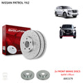 Power Stop 10-13 Nissan Patrol (Middle East Market) Front/Rear Drilled & Slotted Rotor (Pair)