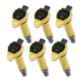 Direct Ignition Coil Kit Supercoil 2006-2011 Mopar 2.7/3.5/4.0L Yellow 6-Pack ACCEL